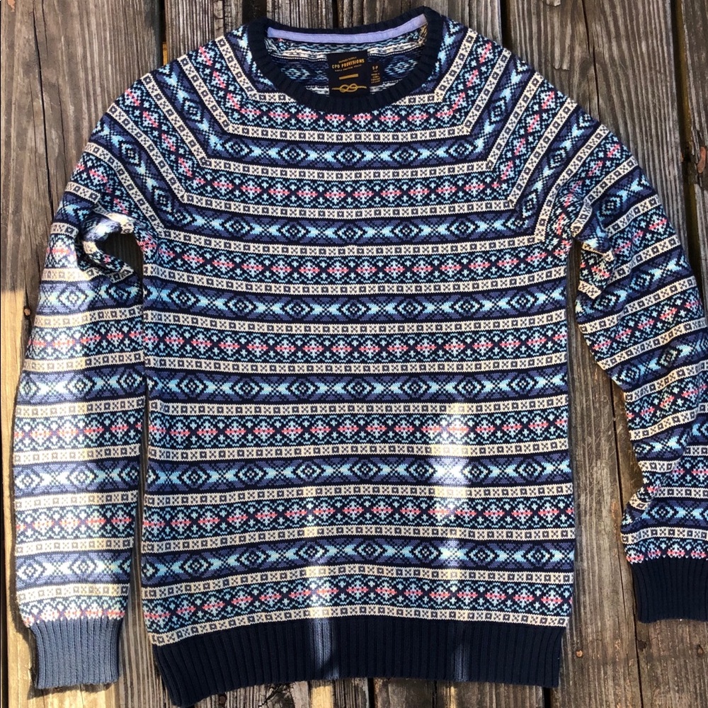 Faire isle sweater